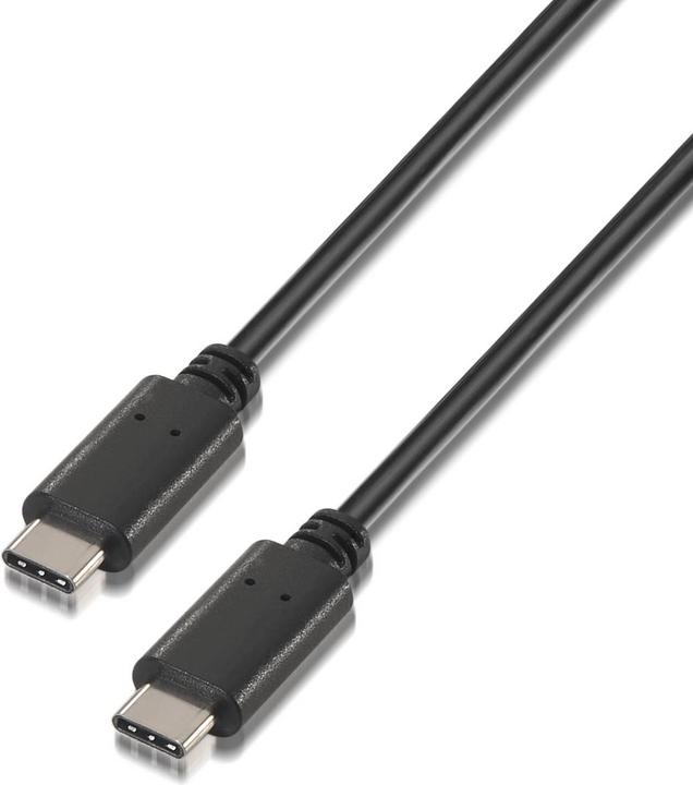Immagine prodotto Aisens A107-0057 Cavo USB 2 m USB 2.0 USB C Nero (2 m, USB 2.0)