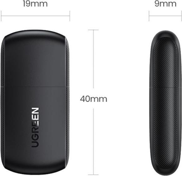Produktbild Ugreen USB adapter / External Network Adapter CM448, 2.4GHz (black) (USB)