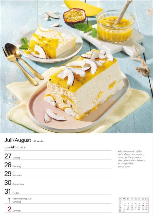 Actual product image Harenberg Küchenkalender Wochenplaner 2026 - 53 inspirierende Fotografien (German)