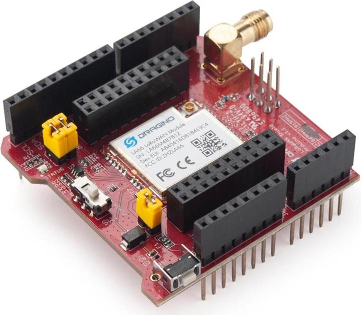 Image du produit Dragino LA66 Bouclier LoRaWAN 868MHz