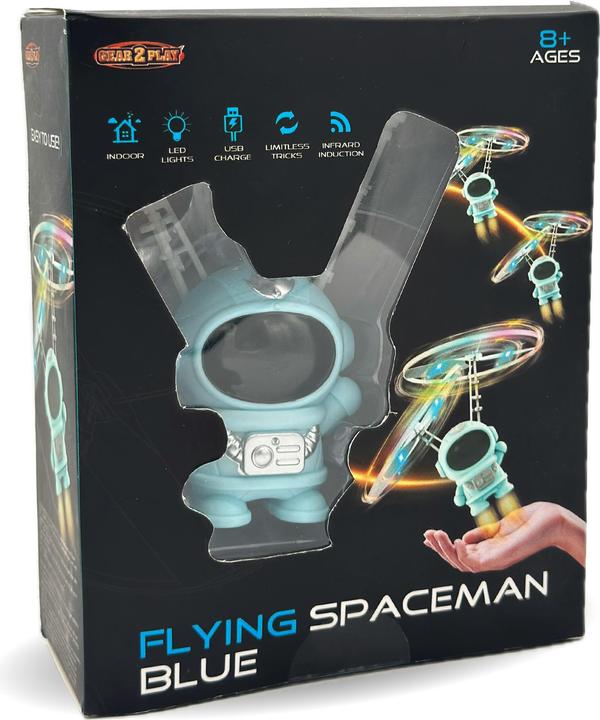 Actual product image Gear2play Flying Spaceman blue