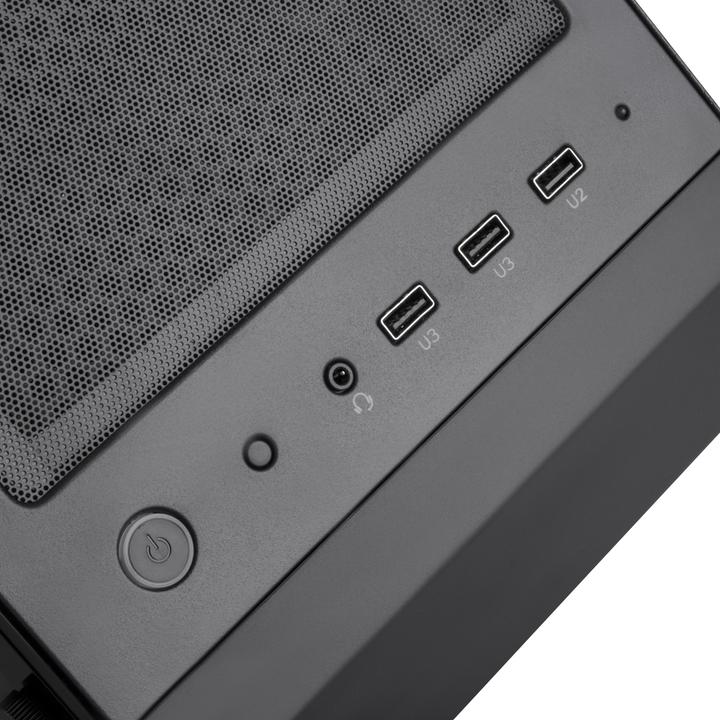 Actual product image Silverstone Fara B1 Pro Midi Tower, ARGB, Tempered Glass (ATX)