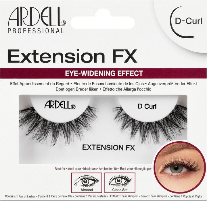 Actual product image Ardell False Lashes - Extension FX D Curl (Artificial eyelashes)