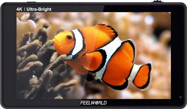 Actual product image Feelworld LUT6S 6" 2600nits touch screen 3D LUT on-camera wit (6", Full HD)