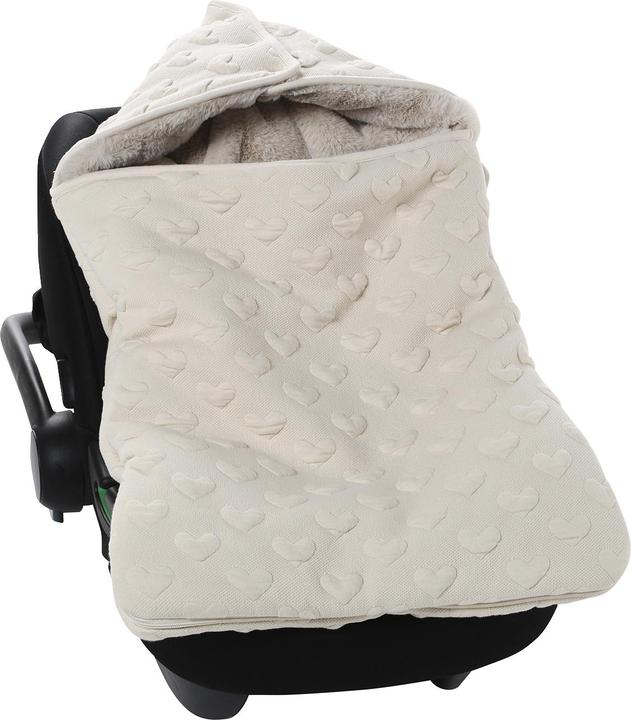 Actual product image Vertbaudet Warmer Baby Ausfahrsack mit Jacquard-Herzen