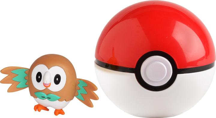 Actual product image Bandai Pokeball With 5 cm Pokemon Figure