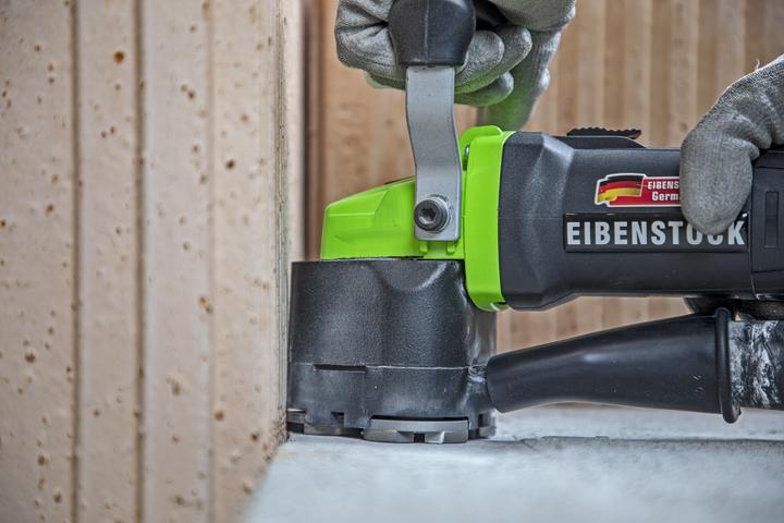 Actual product image Eibenstock EES 1400-3 corner sander (incl. 3 concrete sanding discs) - 0620V000 (Concrete grinder, 1400 W)
