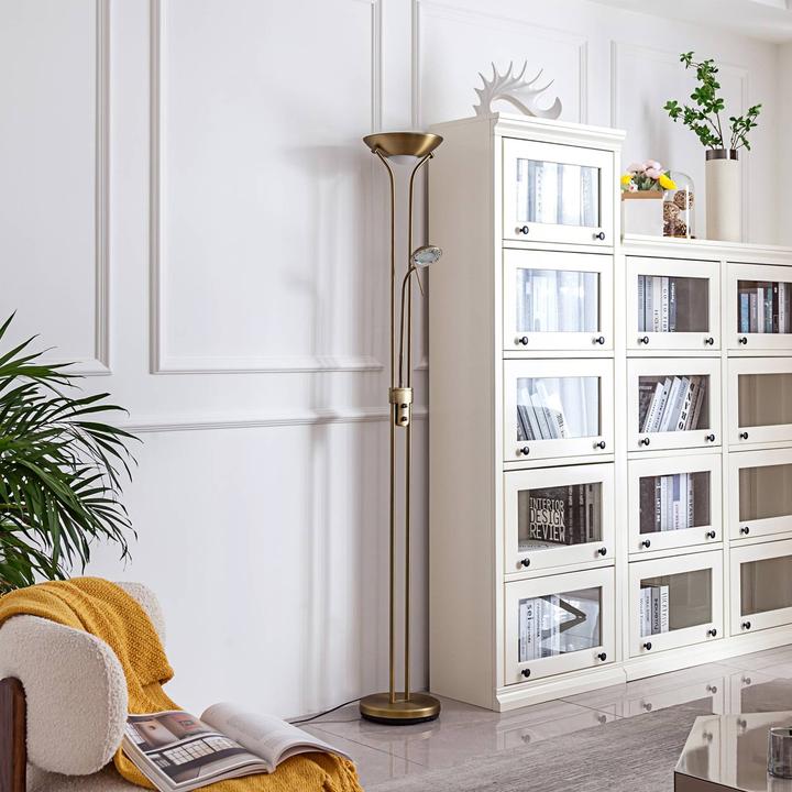 Immagine prodotto Lindby Josefin LED washlight da soffitto, luce da lettura, bronzo (2510 lm)