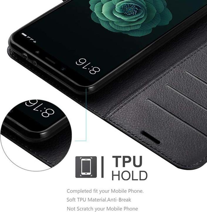 Produktbild Cadorabo Book mit Standfunktion Cover (Xiaomi Mi A2 Lite?, Xiaomi Mi 6X)