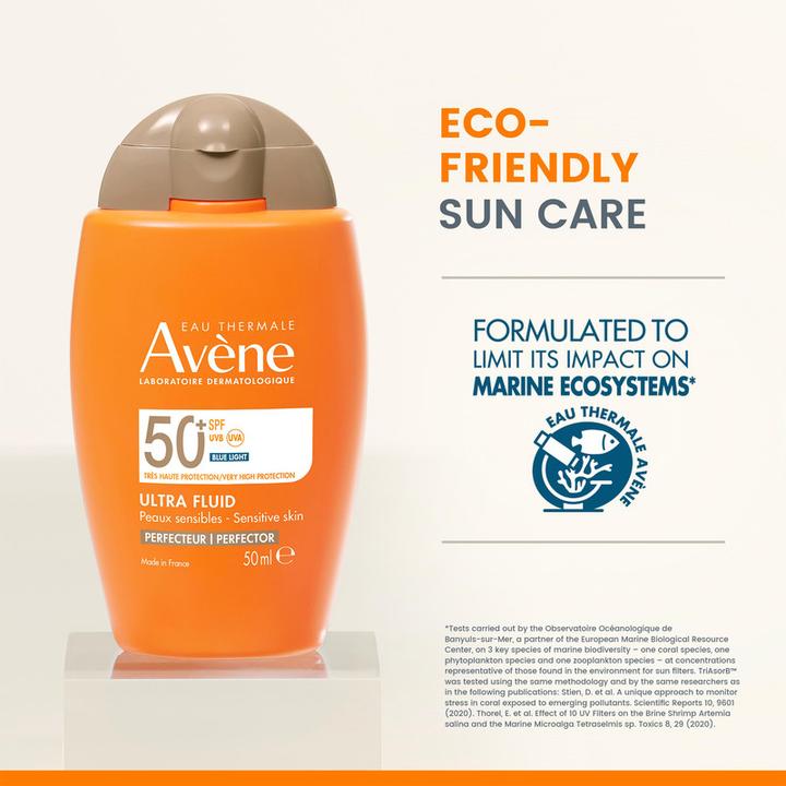 Produktbild Avène Ultra Fluid Perfector (Sonnencreme Gesicht, SPF 50+, 50 ml, 69 g)
