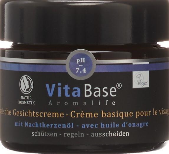 Produktbild VitaBase Basische Gesichtscreme (50 ml, Tagescreme)