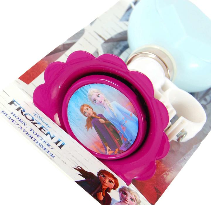 Actual product image Disney Frozen 2 bicycle horn: Loud, clear sound for safe riding - Universal fit for bicycles