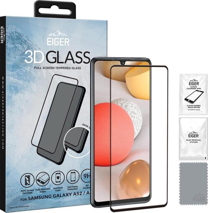 Produktbild Eiger Mountain Glass Clear Edge (1 Stück, Samsung Galaxy A52, Samsung Galaxy A52s 5G)