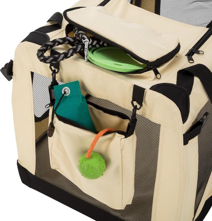 Produktbild tectake Hundebox (Hund, Sicherheitsverschluss)