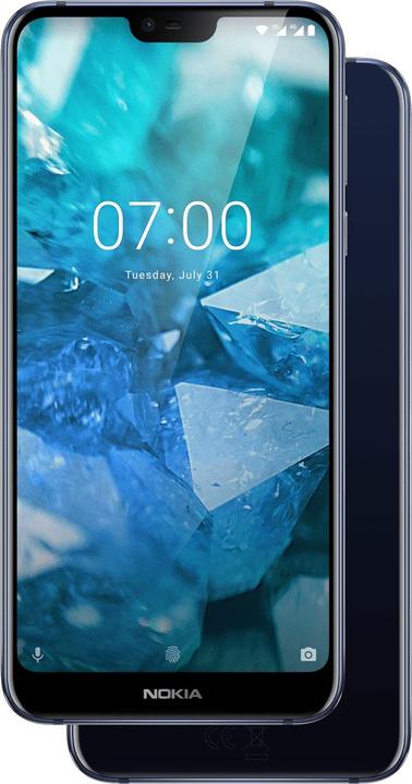 Immagine prodotto Nokia 7.1 (32 GB, Azzurro, 5.80", Doppia SIM Ibrida, 12 Mpx, 4G)