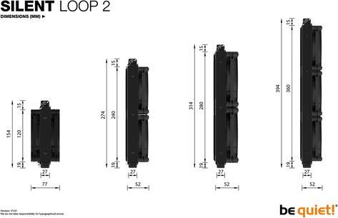 Actual product image be quiet! Silent Loop 2