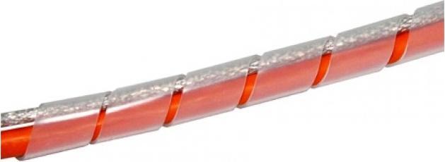 Actual product image Tecline Spiral cable conduit, 4-50 mm, natural colour, 10 m For bundling cables on PCs, TVs, hi-fi systems (Cable spiral hose, 1000 cm)