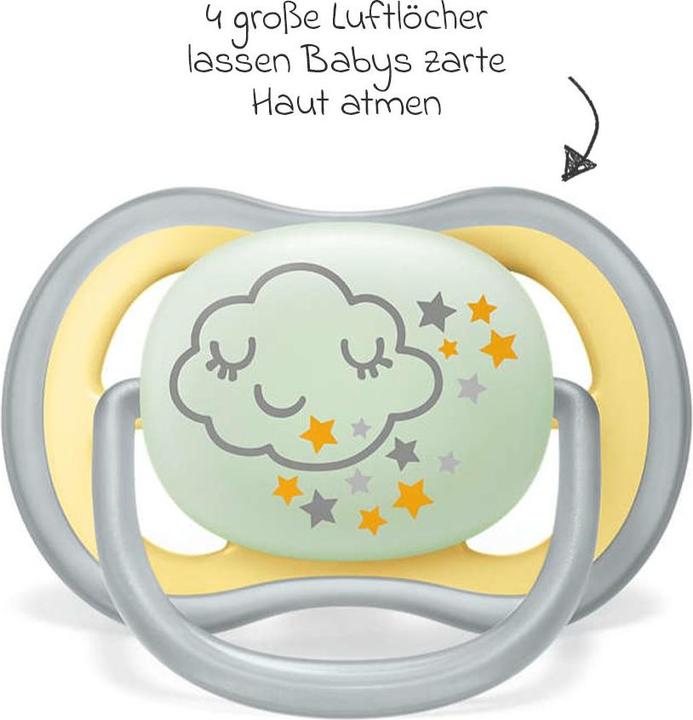 Actual product image Philips Avent SCF376/01 ultra air pacifier (2 x, from 18 m.)