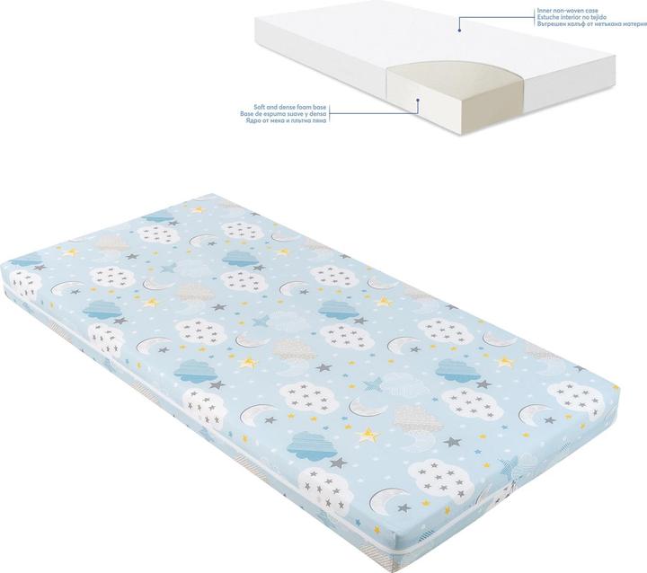 Actual product image Kikkaboo Crib mattress Fantasia (140 x 70 cm)