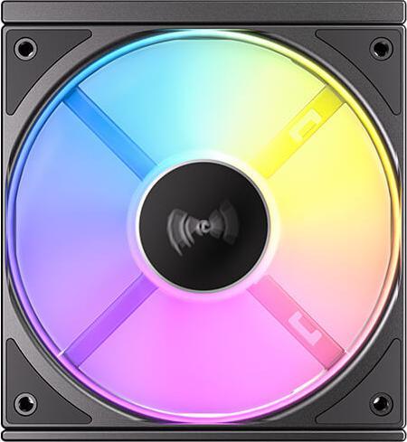 Actual product image Antec Connect 120 ARGB PWM Zwart set van 3 (120 mm, 3 x)