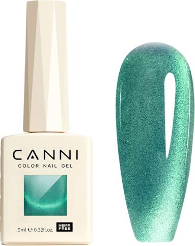 Produktbild Canni Gellack Cat Eye Mintgrün / 8028 UV/LED (8028 Mintgrün, UV-Gel Lack)