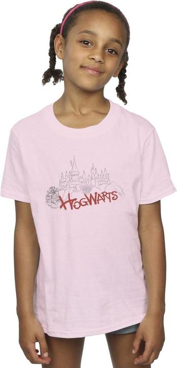 Immagine prodotto Hogwarts Castle Spray Maglietta Ragazze (152, 158)