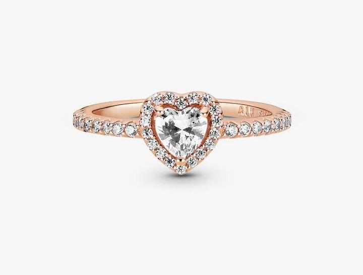 Produktbild Pandora Ring funkelndes Herz (54, 925 Silber)