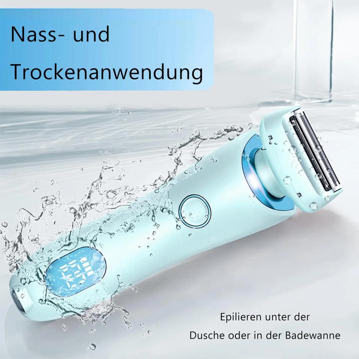 Immagine prodotto Cbx 2-in-1 Elektrischer Damenrasierer – Lady Shaver – Nass- & Trockenanwendung mit LED-Anzeige