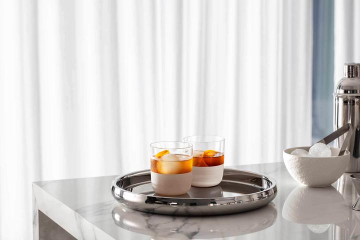 Actual product image Villeroy & Boch Whisky Tumbler, Set 4 pcs Manufacture Rock blanc (2.50 dl, 4 x, Whisky glass)