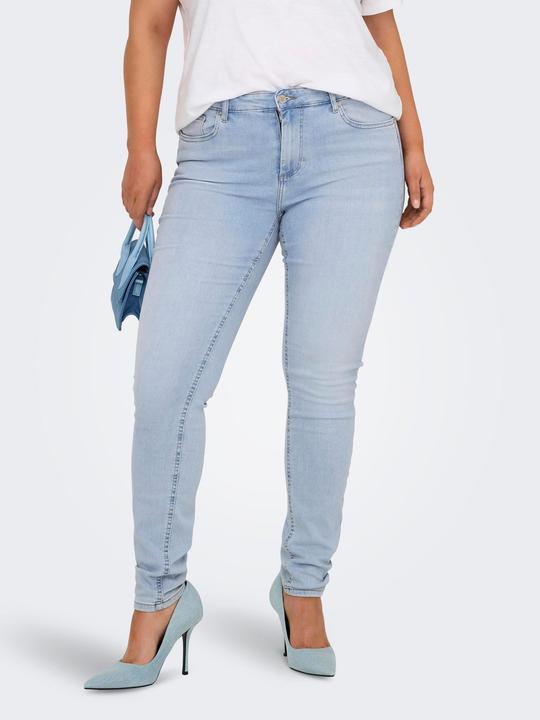 Produktbild Only CARWILLY Mittlere Taille Skinny Fit Jeans Skinny Jeans (W42/L30)