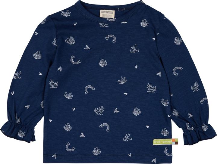Actual product image loud + proud Shirt Slub Jersey with Print (92)