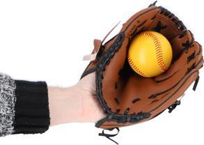 Immagine prodotto Angel Sports Set da baseball in finta pelle (9")