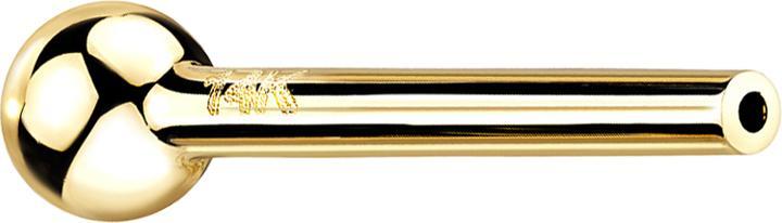 Produktbild Star Piercing Micro Threadless Barbell-Stab 14k gold mit Kugel (14k Gold, ohne Messing)