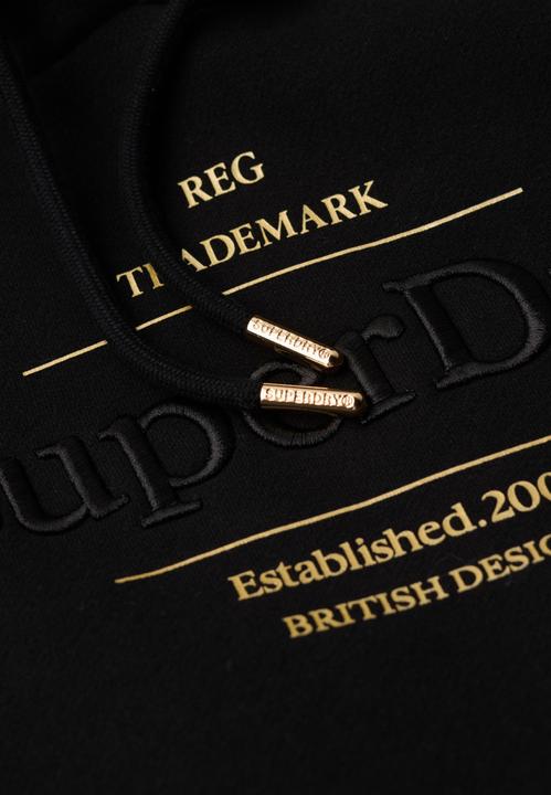 Actual product image Superdry 's hooded sweatshirt luxe metallic logo (XS)