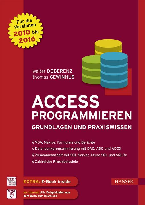 Produktbild Access programmieren (Deutsch, Walter Doberenz, Thomas Gewinnus, 2016)