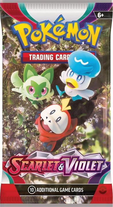 Produktbild Pokémon Karmesin & Purpur - Base Set (Englisch, Booster Pack)