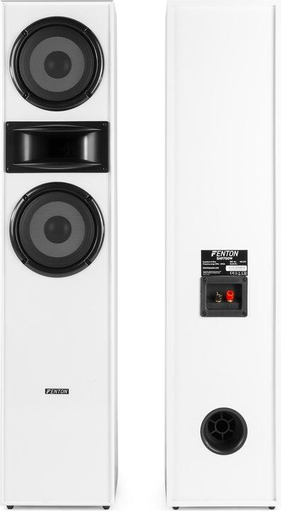 Produktbild Fenton Standlautsprecher Paar SHF700W Weiss, Detailfarbe: Weiss (1 Paar, 200 W)