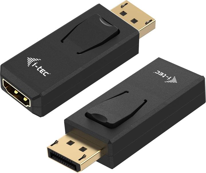 Produktbild i-tec Passiver Adapter DisplayPort zu HDMI Aufloesung 4K/30Hz (HDMI, 2.20 cm)