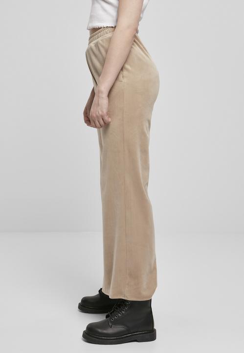 Produktbild Urban Classics Ladies High Waist Straight Velvet Sweatpants (XS)