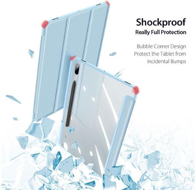 Actual product image Dux Ducis Toby Series Leather Book Cover Case (Galaxy Tab S8+, Galaxy Tab S7+, Galaxy Tab S7 FE)