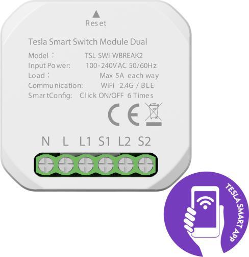 Actual product image Tesla Smart Switch Module Dual