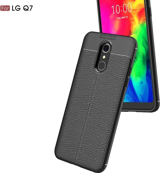 Immagine prodotto Screenguard LG Q7+ Custodia Design in pelle Copertura in TPU (LG Q7+)