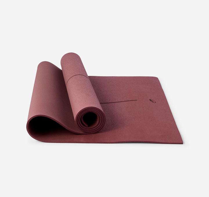 Produktbild Domyos Yogamatte Einsteiger 180 cm × 50 cm × 5 mm - braun (5 mm)