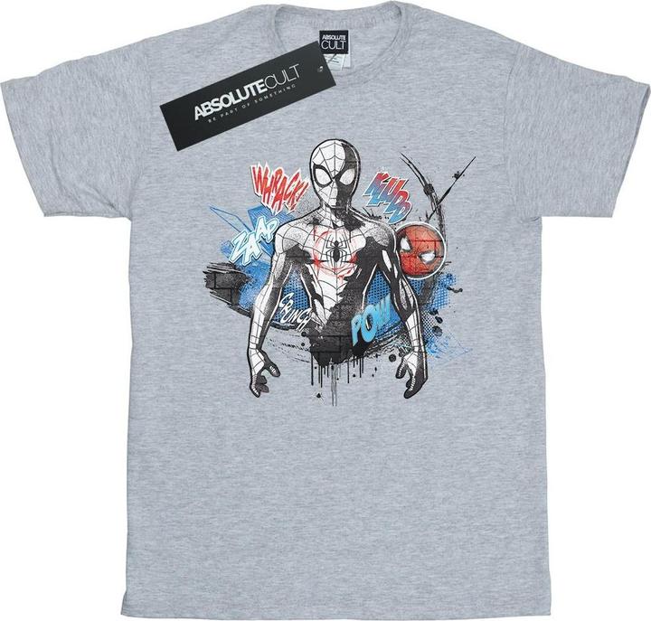 Immagine prodotto Spider-Man Graffiti Pose Maglietta Uomo (XXL)