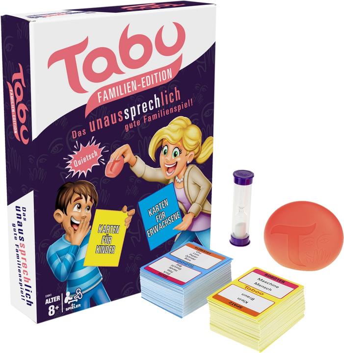 Produktbild Hasbro Gaming Tabu Familien Edition (Deutsch)