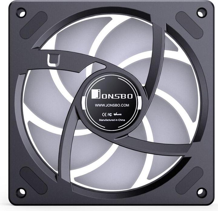 Produktbild Jonsbo ZB-120 ARGB PWM Lüfter - 120mm, schwarz (120 mm)