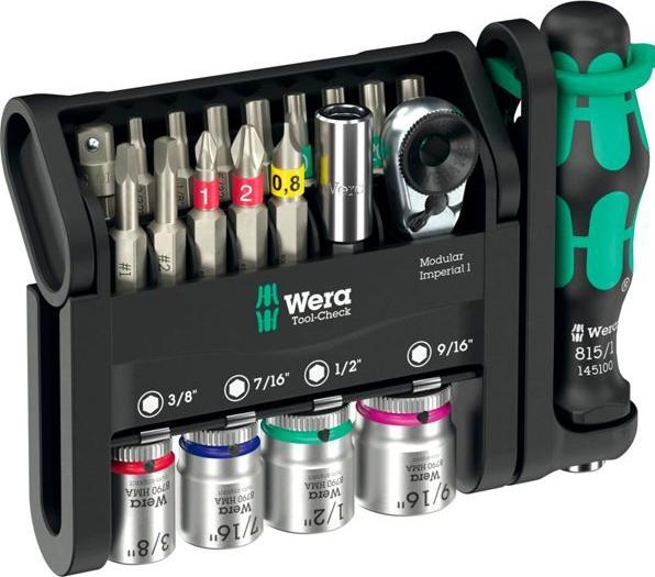 Immagine prodotto Wera Tool-Check Modular Set Imperial 1 (21 pezzi)