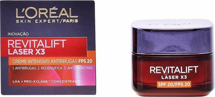Produktbild L'Oréal Paris REVITALIFT LASER crema día SPF20 50 ml (50 ml, Tagescreme, SPF 20)
