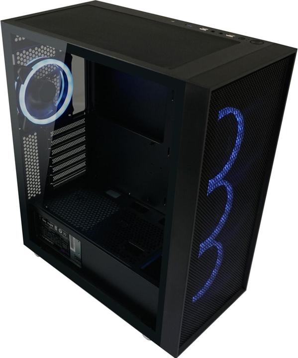 Immagine prodotto LC-Power Case Gaming 802B-ON Nero Wandererd X RGB nero al dettaglio (ATX, mATX, Mini-ITX)