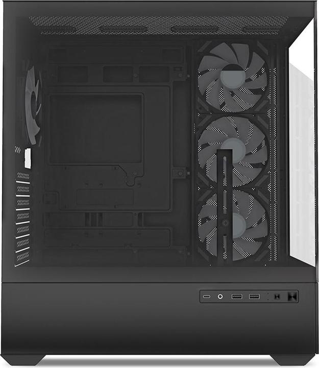Productafbeelding Sharkoon AK6 RGB Zwart ATX (zwart) (mATX, ATX, Mini-ATX)